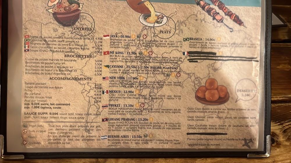 L'itinérant - Menu Image 4